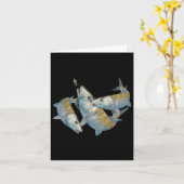 Bonefish Hunting A Salt Water Fly Fishing &Camp; D Kaart (Gele Bloem)