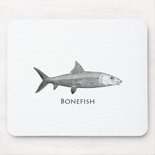 Bonefish Logo Muismat (Voorkant)