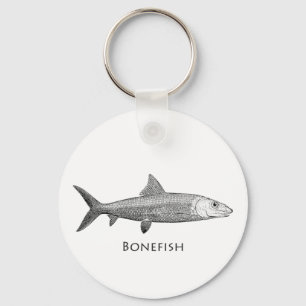 Bonefish Logo Sleutelhanger