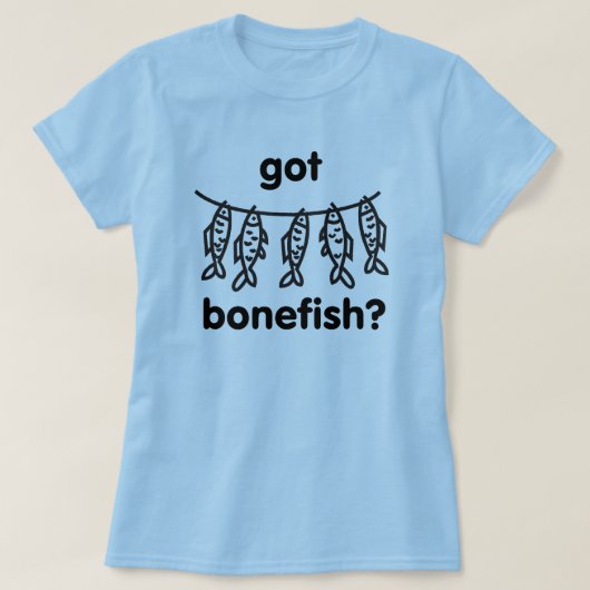 bonefish t-shirt (Design voorkant)