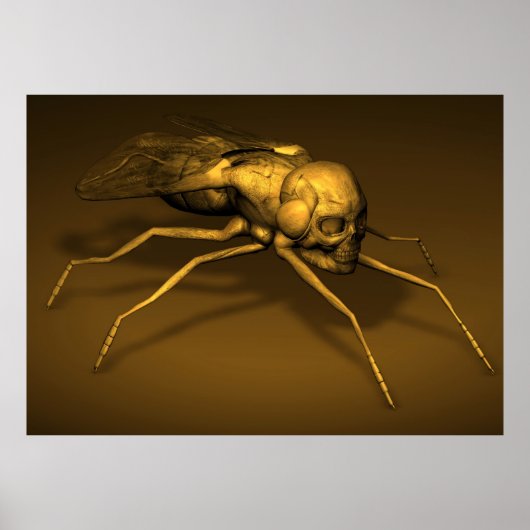 Bonehead Fly Poster (Voorkant)