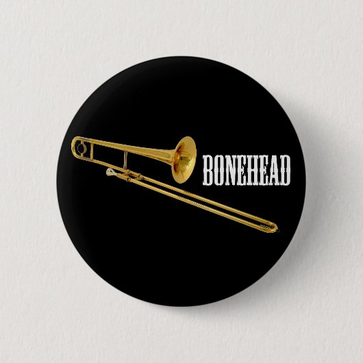 Bonehead Ronde Button 5,7 Cm (Voorkant)