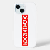 Bonehead Stamp Case-Mate iPhone Case (Achterkant)
