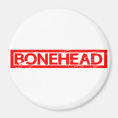 Bonehead Stamp Magneet (Voorkant)