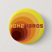 boneHeads™ logo BAUHS-1 Ronde Button 5,7 Cm (Voorkant)