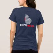 boneHeads™ logo BAUHS-3 Tri-Blend Shirt (Achterkant)