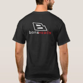 boneHeads™ omlijnd logo 22 T-shirt (Achterkant)