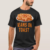 Bonen aan toast kostuum idea voor vrouwen en Britt T-shirt (Voorkant)