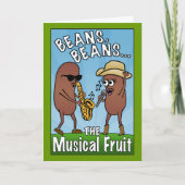 Bonen, Bonen, Het Muzikale Fruit Kaart (Voorkant)