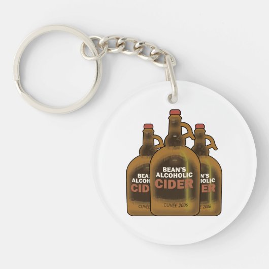 Bonen Cider Sleutelhanger (Voorkant)