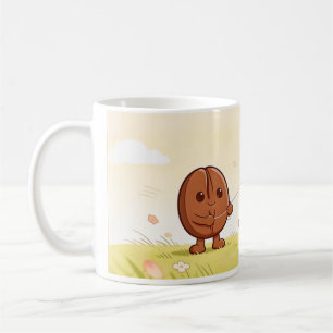 Bonen Daar Voor Mij Schattige Koffieboon Vaderdag Koffiemok