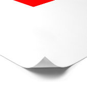 Bonen liefhebber, ik hou van bonen poster (Hoek)