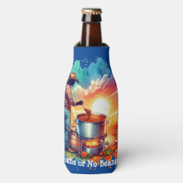 Bonen of geen Bonen Chili Cooking Cowboy 1 Flesjeskoeler