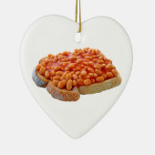 Bonen op keramische keramische keramiekversieringe keramisch ornament (Rechts)