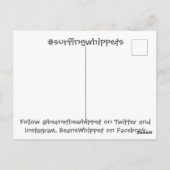 Bonen Surfdog Briefkaart (Achterkant)