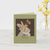 Bonen van de notaris kaart (Gele Bloem)