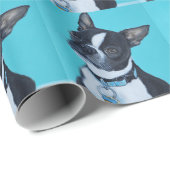 Bonen van de terrière van Boston Cadeaupapier (Rol Hoek)