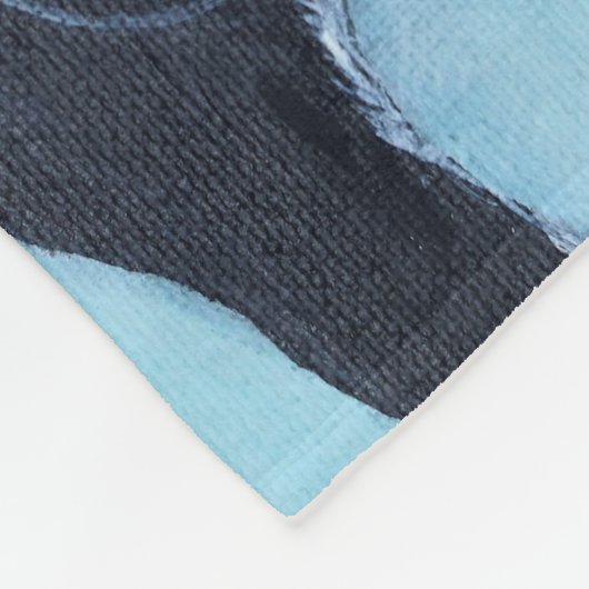 Bonen van de terrière van Boston Fleece Deken (Hoek)