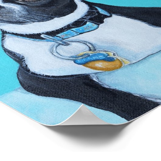 Bonen van de terrière van Boston Poster (Hoek)