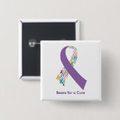 Bonen voor een Cure Button (Voorkant /achterkant)