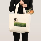 bonenENgras Grote Tote Bag (Voorkant (product))