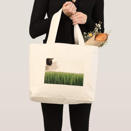 bonenENgras Grote Tote Bag (Voorkant (product))