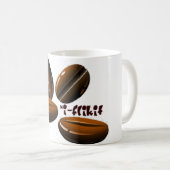 bonenkop koffiemok (Voorkant rechts)