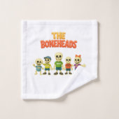 Bones Academy™ en The Boneheads™ Bad Handdoek (Wasdoekje)