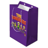 Bones Academy™ en The Boneheads™ cadeautas (Achterkant Gekanteld)