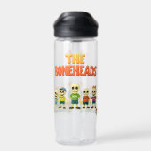 💀 Bones Academy™ en The Boneheads Waterfles (Achterkant)