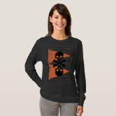 Bones and Skulls Pirate  3 T-shirt (Voorkant volledig)