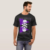 Bones and Skulls Pirate T-shirt (Voorkant volledig)