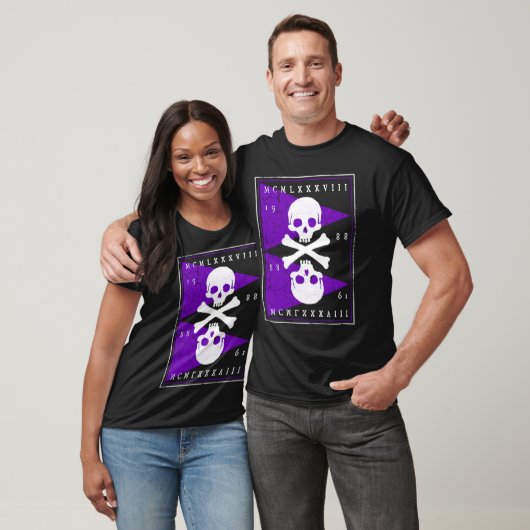 Bones and Skulls Pirate T-shirt (Unisex)