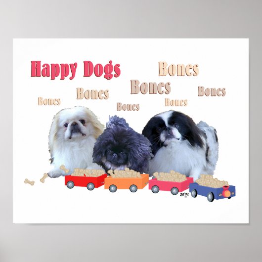 Bones Happy Dogs Poster (Voorkant)