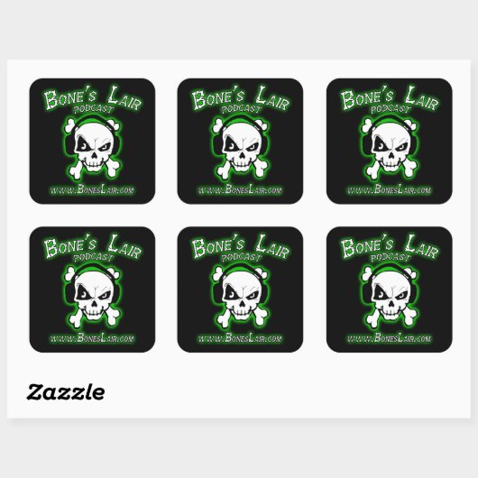 Bone's Lair Podcast Stickers (Vel)