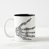 Boney Hands Tweekleurige Koffiemok (Links)