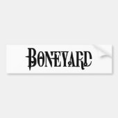 Boneyard - Logo Bumpersticker (Voorkant)