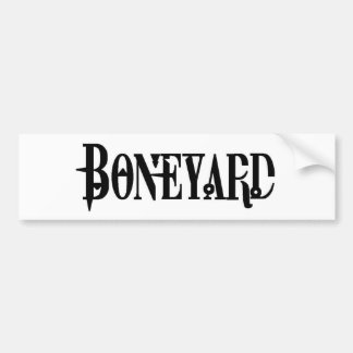 Boneyard - Logo Bumpersticker