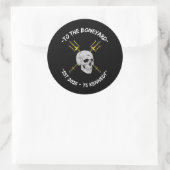 Boneyard Ronde Sticker (Tas)