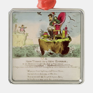 Boney's voorzitter van de Elba, gepubliceerd door Metalen Ornament