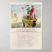 Boney's voorzitter van Elba, gepubliceerd door S.  Poster (Voorkant)