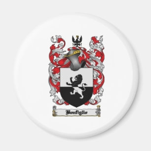 Bonfiglio Family Crest Magneet