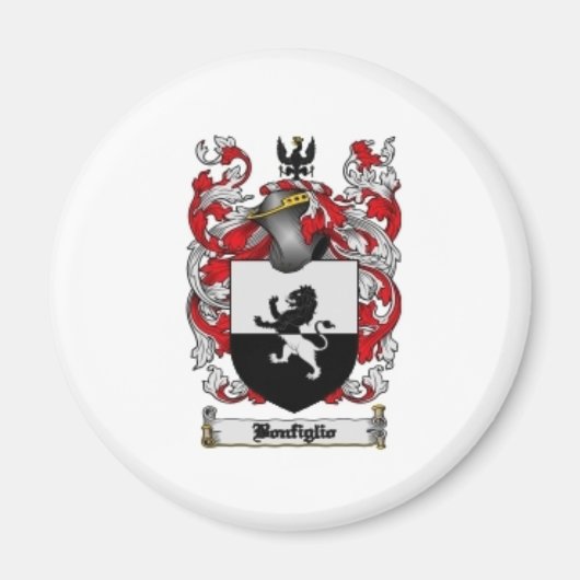 Bonfiglio Family Crest Magneet (Voorkant)