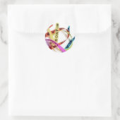 Bonfim de Bahia Ronde Sticker (Tas)