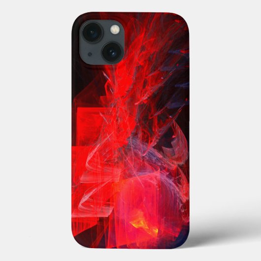 Bonfire - Abstracte kunst, opwindende kleuren van Case-Mate iPhone Case (Achterkant)
