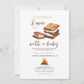 Bonfire Alles is S'more Fun Herfst Baby shower Kaart (Voorkant)