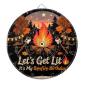 Bonfire Beer Pong Table 🔥 | Outdoor Party Dartbord (Voorkant)