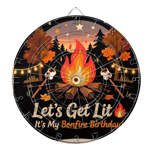 Bonfire Beer Pong Table 🔥 | Outdoor Party Dartbord (Voorkant)