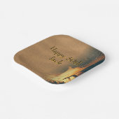 Bonfire Birthday Party Paper Plates Papieren Bordje (Gebogen)