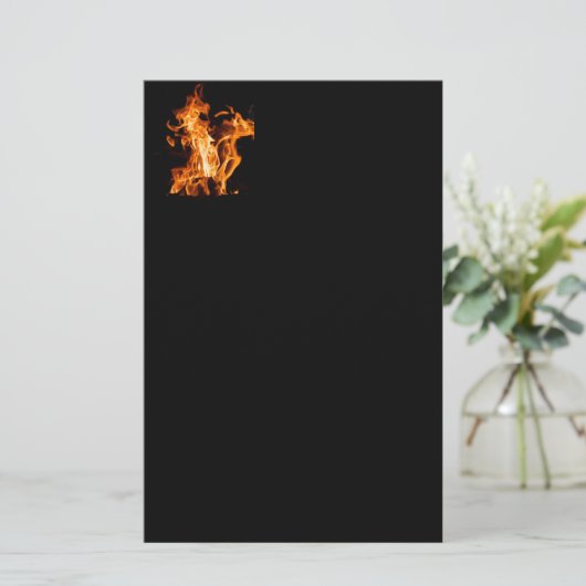 Bonfire Briefpapier (Staand voorkant)